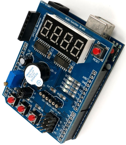 Arduino-Multi-function-Shield